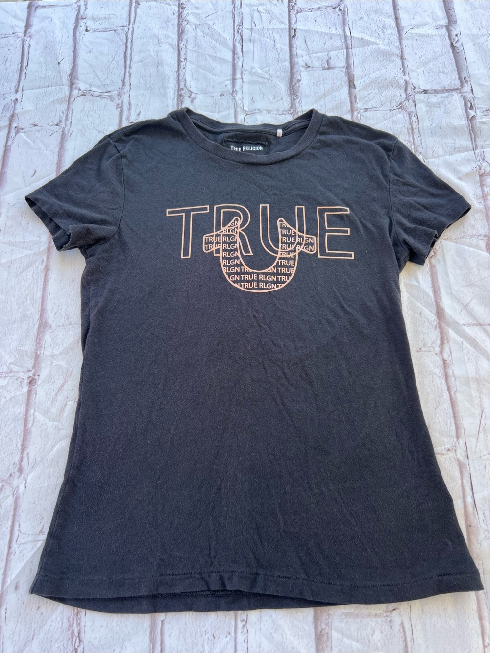 True Religion T -Shirt Small Black